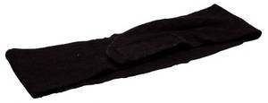 Bilde av SOLUTIONS VELCRO FIXING TOWELLING HEADBAND BLACK (1)